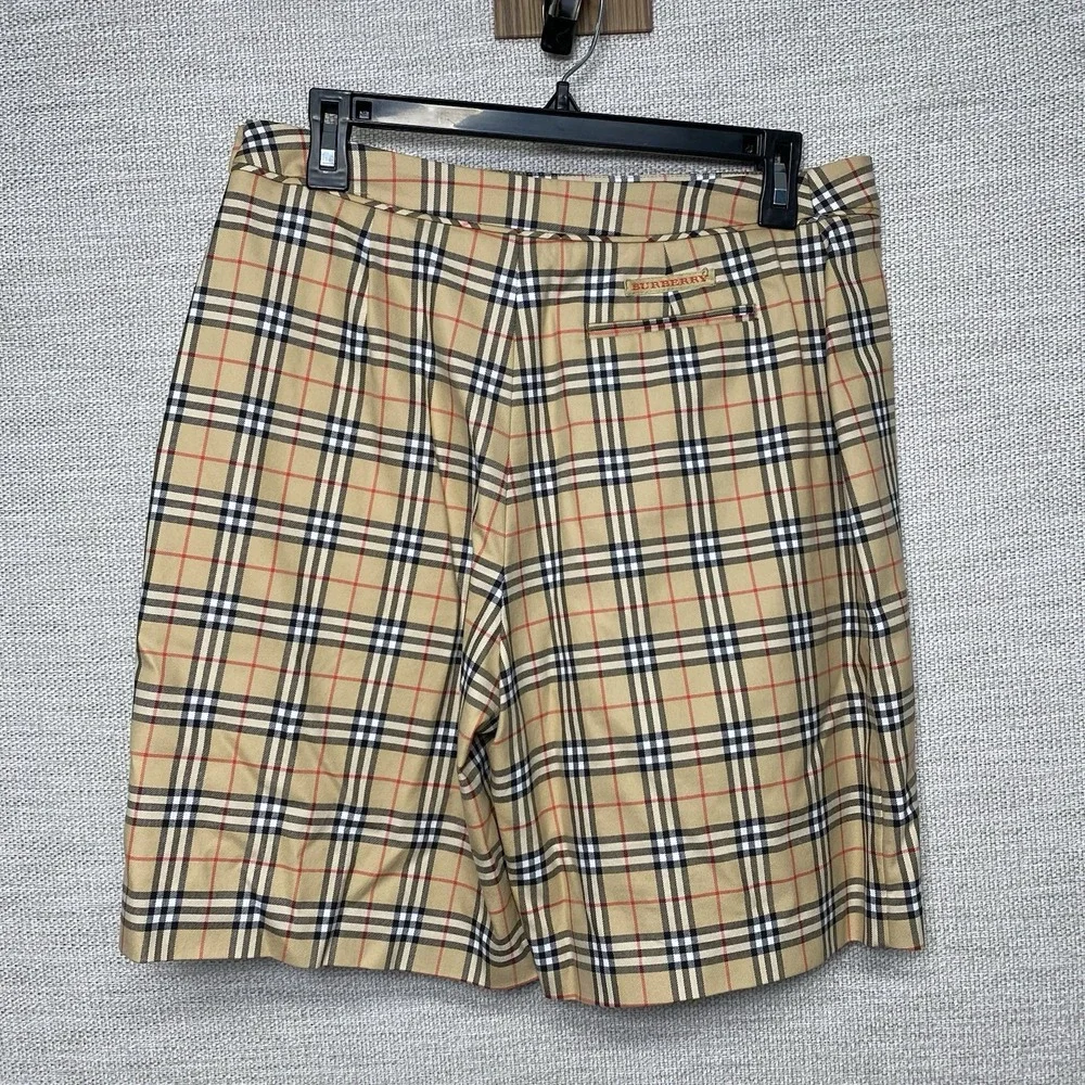 Y2K Burberry Golf Skirt Set 2 Piece M US 8 Nova Check Country Club